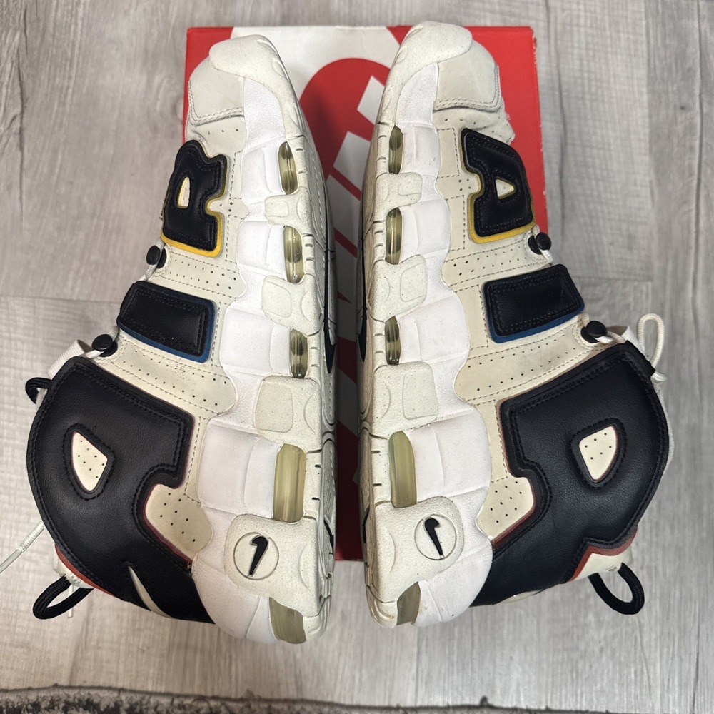 Nike Mens Air More Uptempo 96 Basketball Shoes DM1297-100 size 11 men - Picture 3 of 8